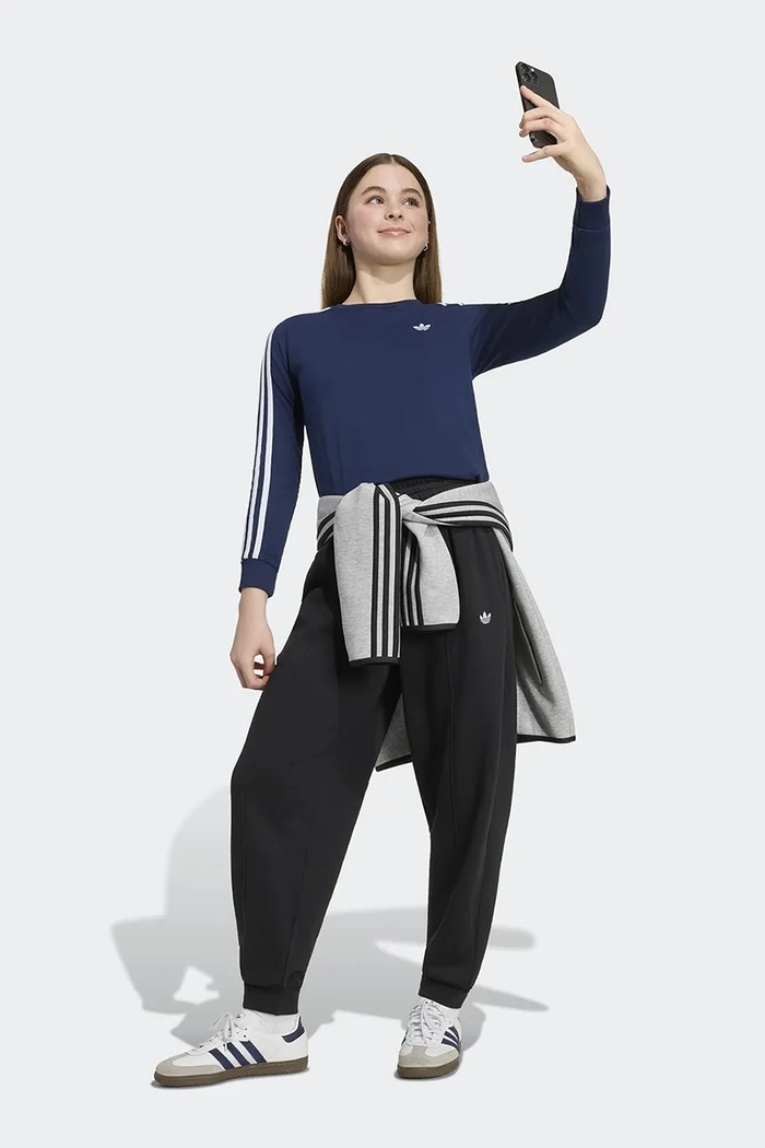 adidas Originals donji dio trenirke za djecu s pamukom KR3478