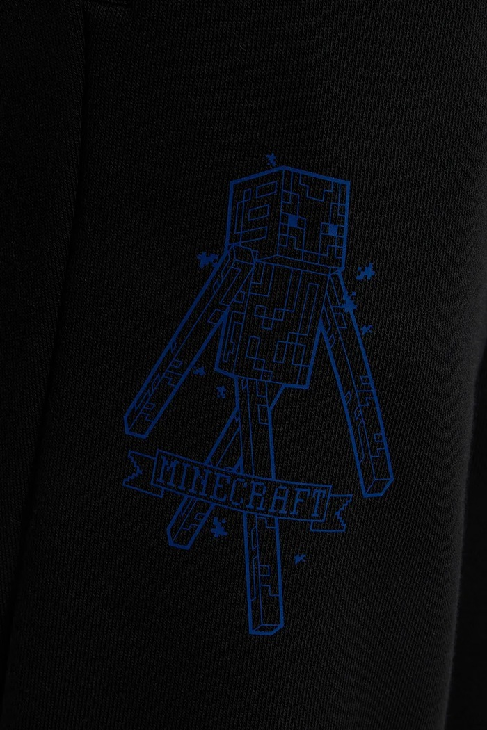 Chłopiec adidas spodnie dresowe dziecięce MINECRAFT KH3191 czarny