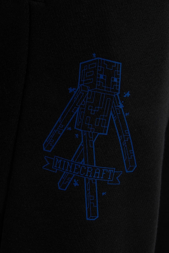 Chłopiec adidas spodnie dresowe dziecięce MINECRAFT KH3191 czarny