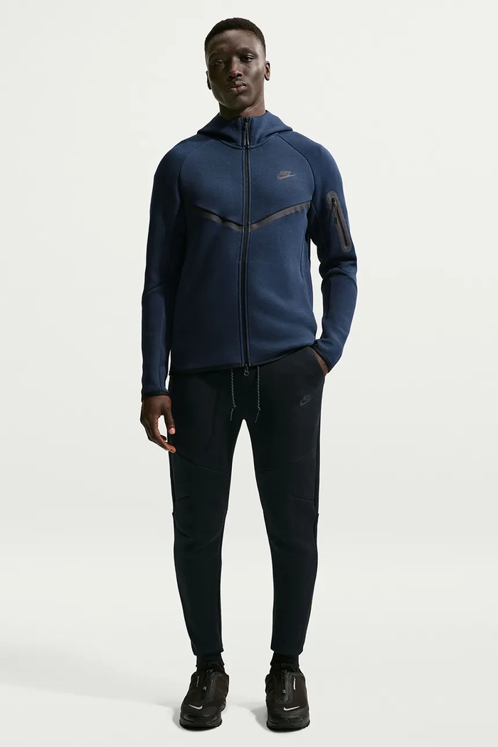 Nike Sportswear Spodnie joggery męskie z bawełną Tech czarny HV0959.010