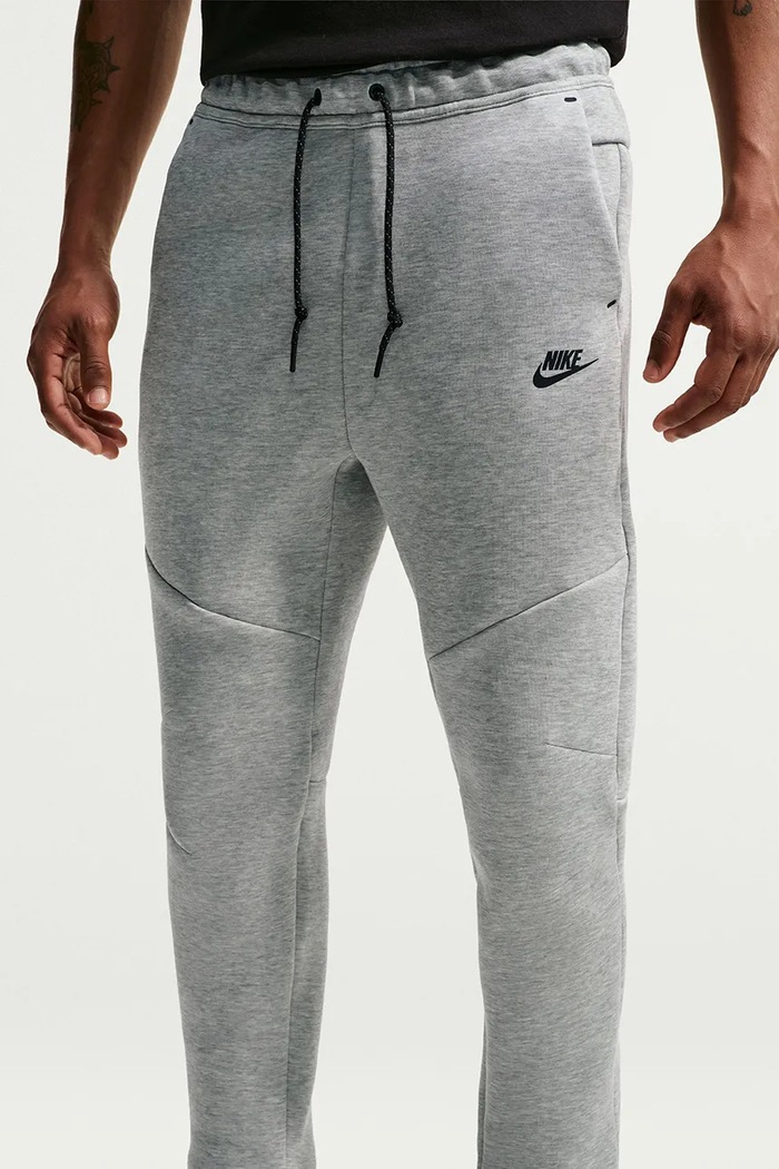 Spodnie joggery męskie z bawełną Tech Nike Sportswear HV0959.063 szary