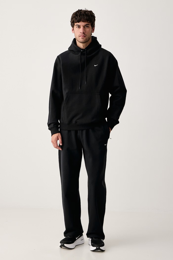 Nike Sportswear Spodnie dresowe męskie z bawełną Solo Swoosh HV1090.010 czarny AW26
