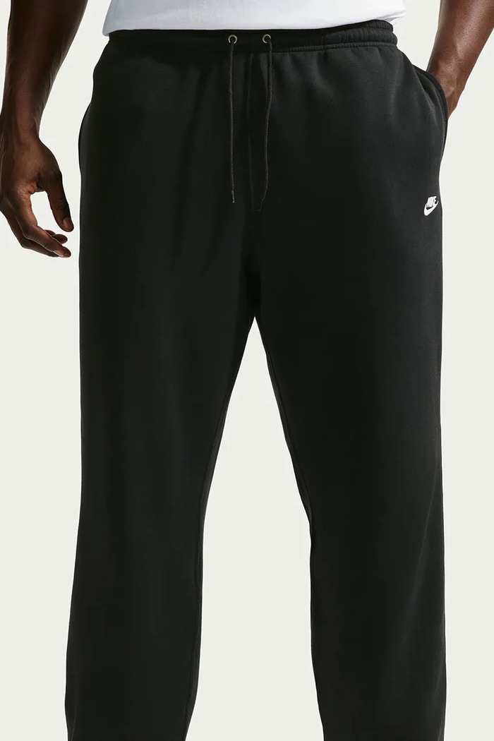 Odzież Nike Sportswear Spodnie dresowe męskie z bawełną Club IF0488.010 czarny