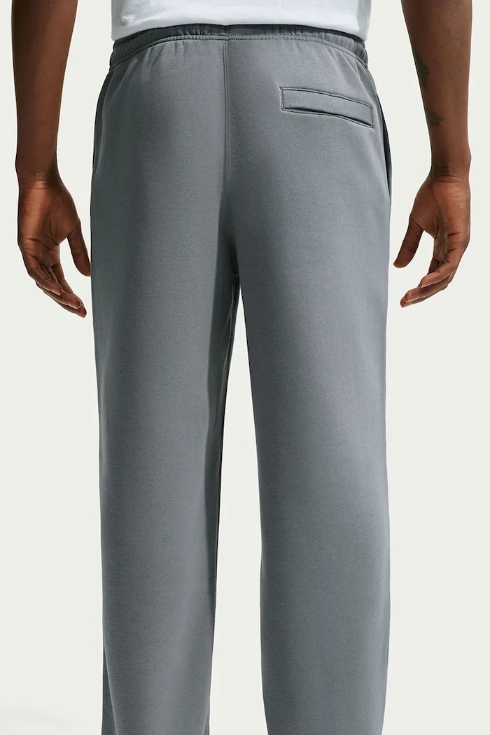 Spodnie dresowe męskie z bawełną Club Nike Sportswear szary IF0488.084