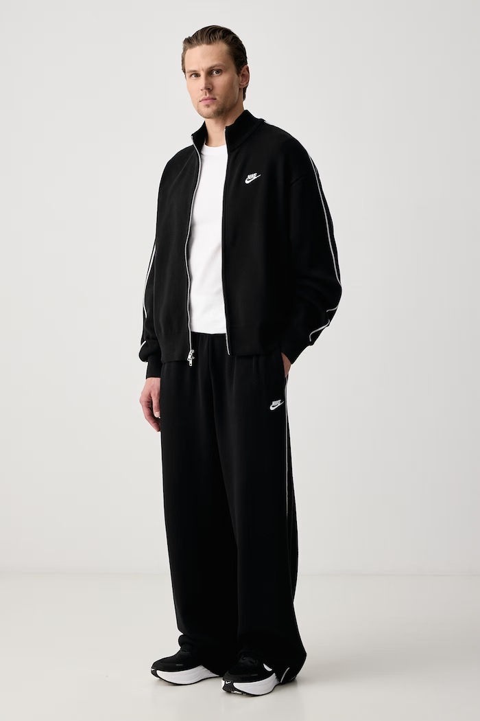 Nike Sportswear Spodnie dresowe męskie z bawełną Club II1190.010 czarny AW26