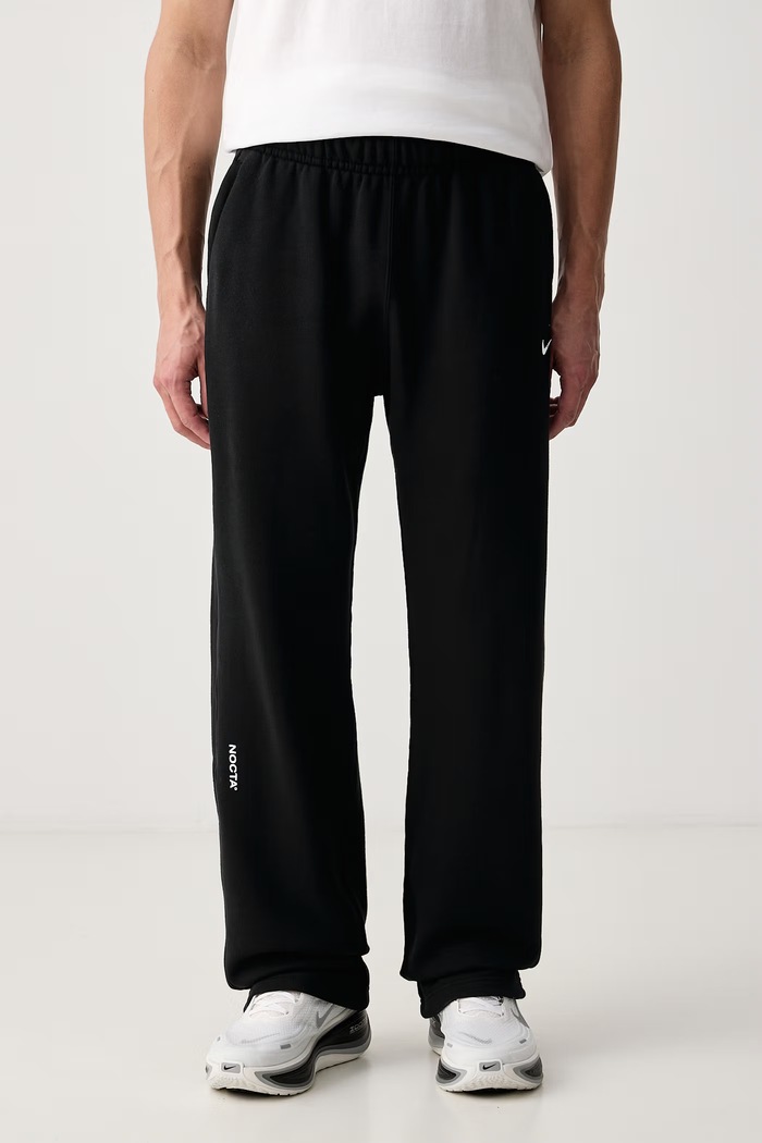 Nike Sportswear NOCTA spodnie dresowe z bawełną męskie czarny FZ4675.010