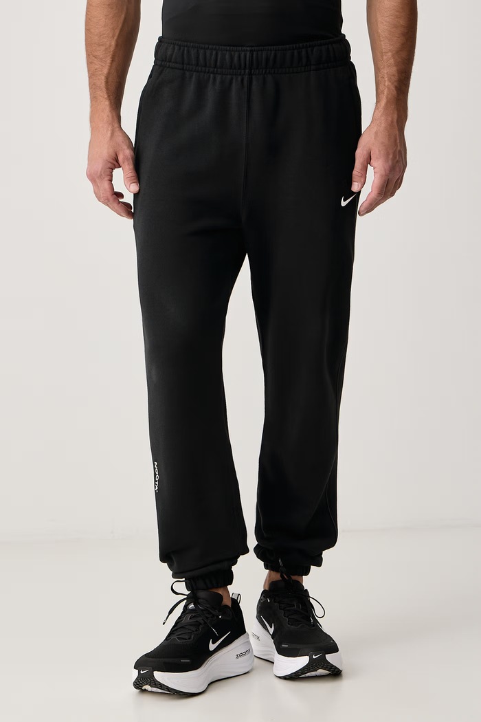 Nike Sportswear NOCTA spodnie dresowe z bawełną męskie czarny HM5764.010