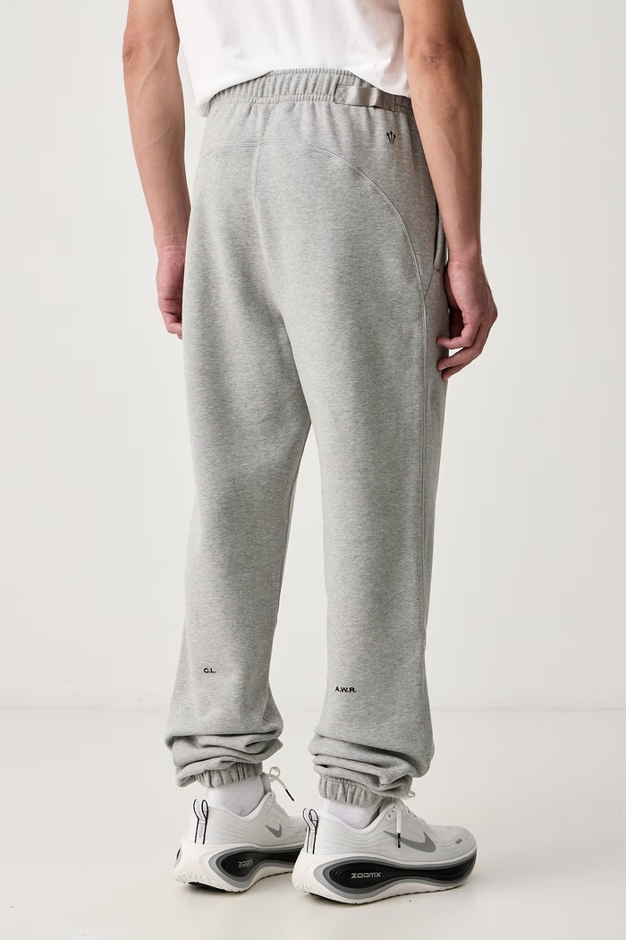 Odzież Nike Sportswear NOCTA spodnie dresowe męskie z bawełną HM5764.063 szary