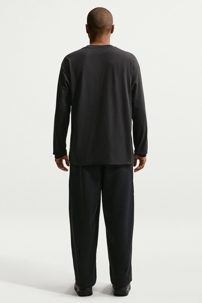 Nike ACG: All Conditions Gear Παντελόνι επίσημο ανδρικό με βαμβάκι ACG Tuff Fleece IH0717.010 μαύρο AW26