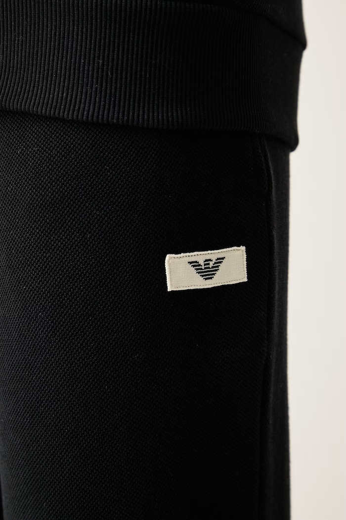 Spodnie lounge męskie z bawełną Emporio Armani Underwear EM000500.AF25028 czarny