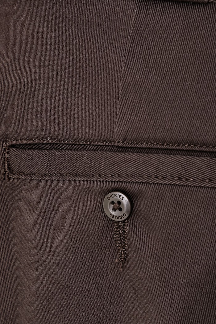 Spodnie męskie bawełniane Dickies DK0A87YP0DB1 brązowy