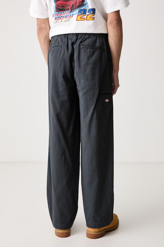 Odzież Dickies Spodnie cargo męskie bawełniane DK0A8DU80CH1 szary