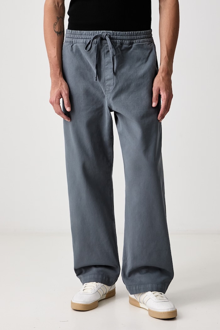 Carhartt WIP Floyde spodnie z bawełną męskie szary I033585.3REGD