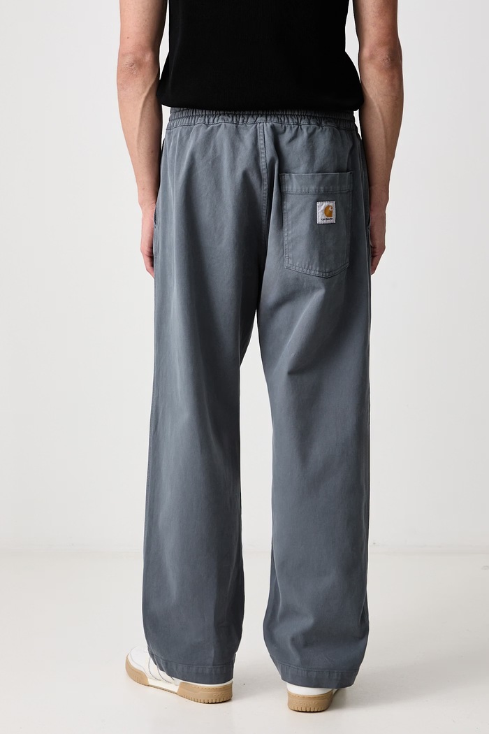 Odzież Carhartt WIP Floyde spodnie z bawełną męskie I033585.3REGD szary