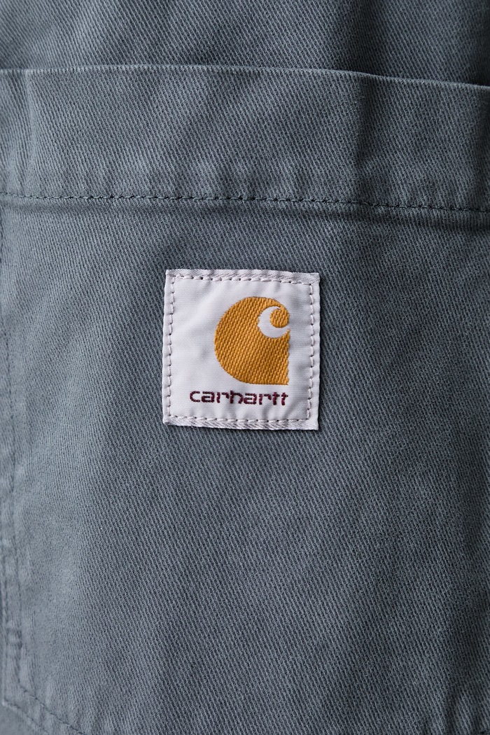 Floyde spodnie z bawełną męskie Carhartt WIP szary I033585.3REGD