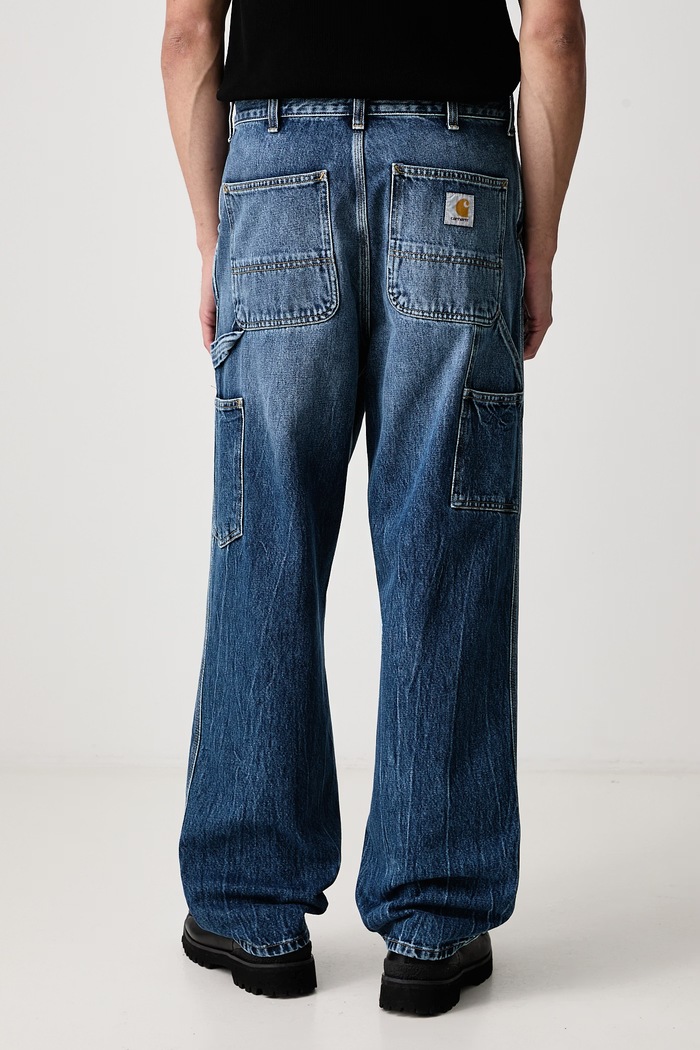 Дрехи Carhartt WIP Single Knee дънки relaxed fit мъжки I032024.017X син