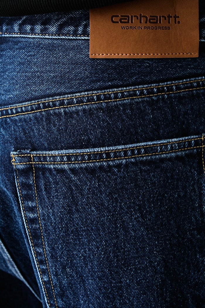 Payson Pant rifle relaxed fit pánske Carhartt WIP modrá I037534