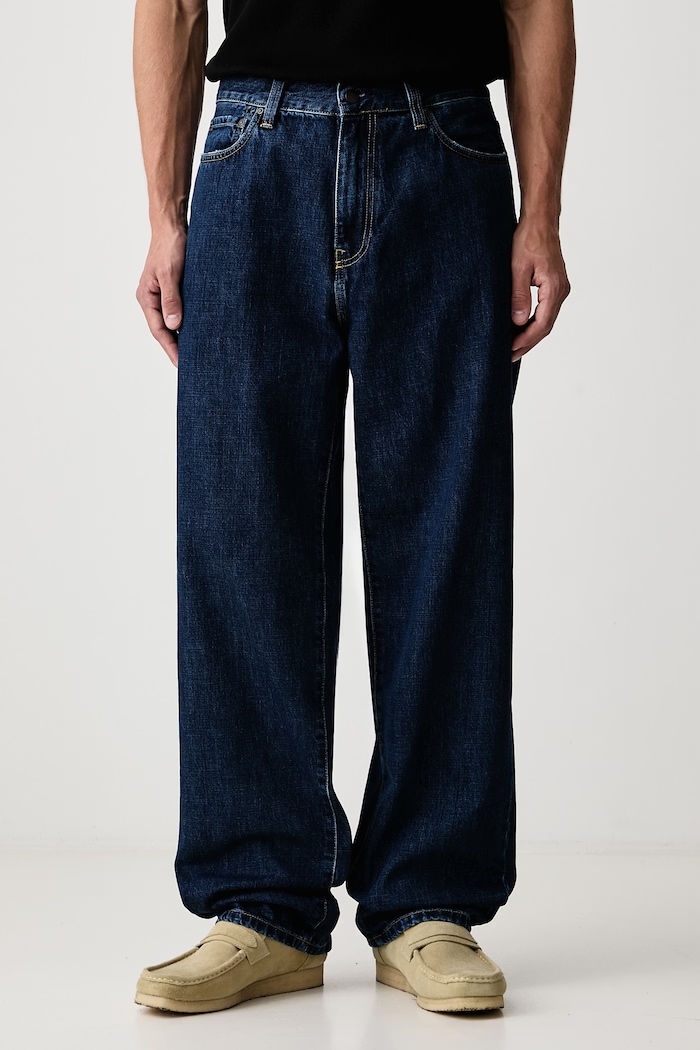 Carhartt WIP Aaron Pant tapered jeans Men's navy I036728