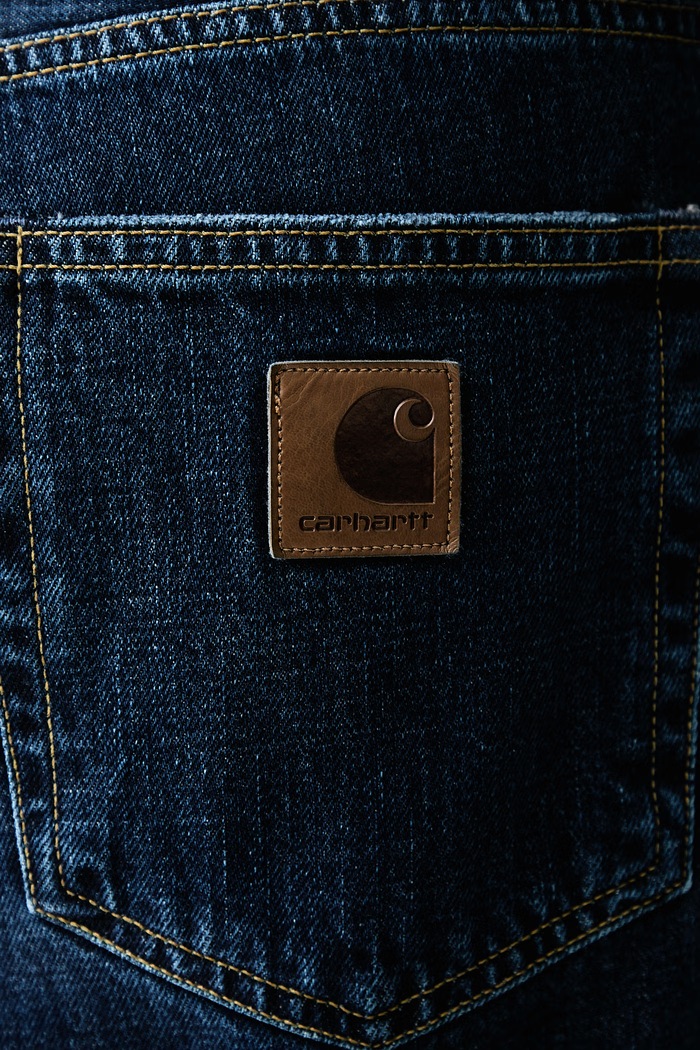 Aaron Pant tapered jeans Men's Carhartt WIP navy I036728