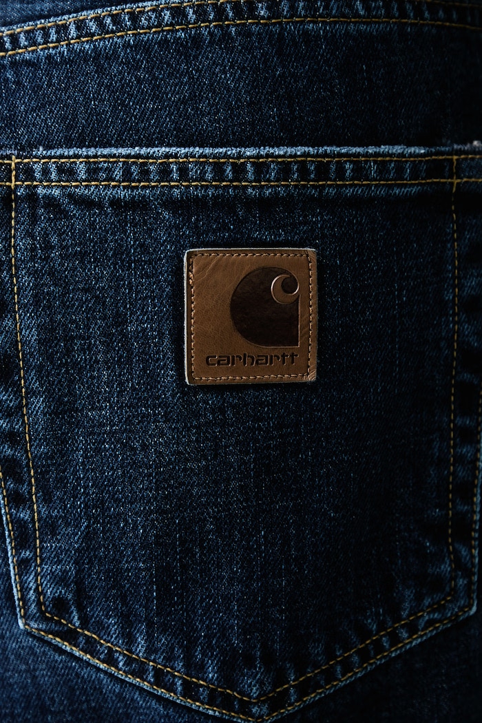 Aaron Pant tapered jeans Men's Carhartt WIP navy I036728