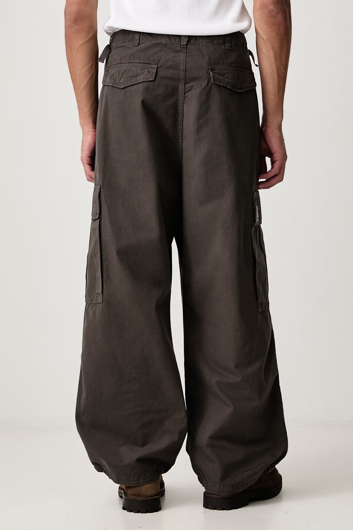 Odzież Carhartt WIP Osborn Cargo Pant spodnie cargo bawełniane męskie I037070 zielony