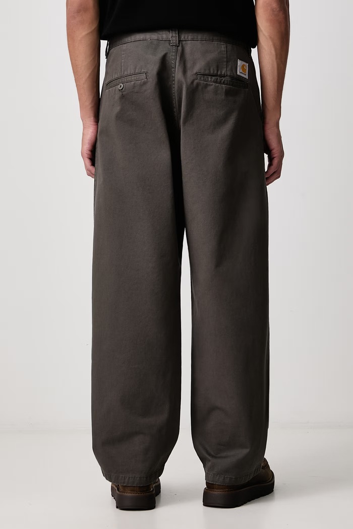 Odzież Carhartt WIP Brady Pant spodnie bawełniane męskie I035655 zielony
