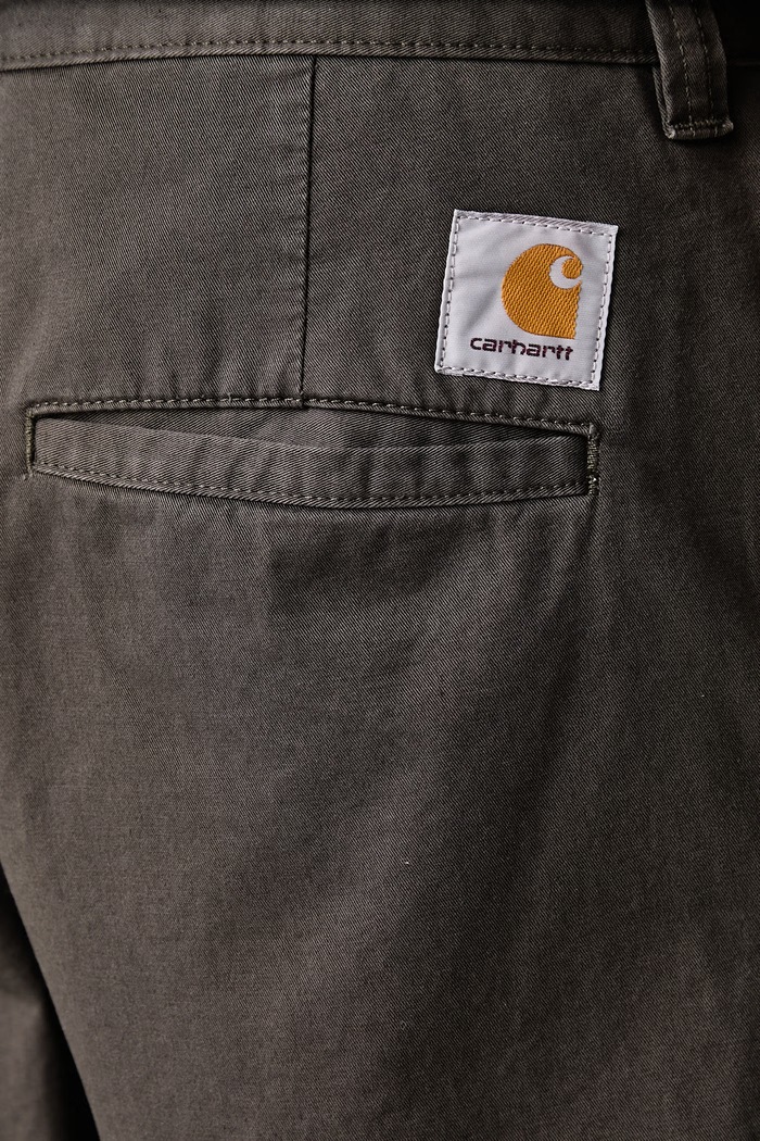 Brady Pant spodnie bawełniane męskie Carhartt WIP zielony I035655