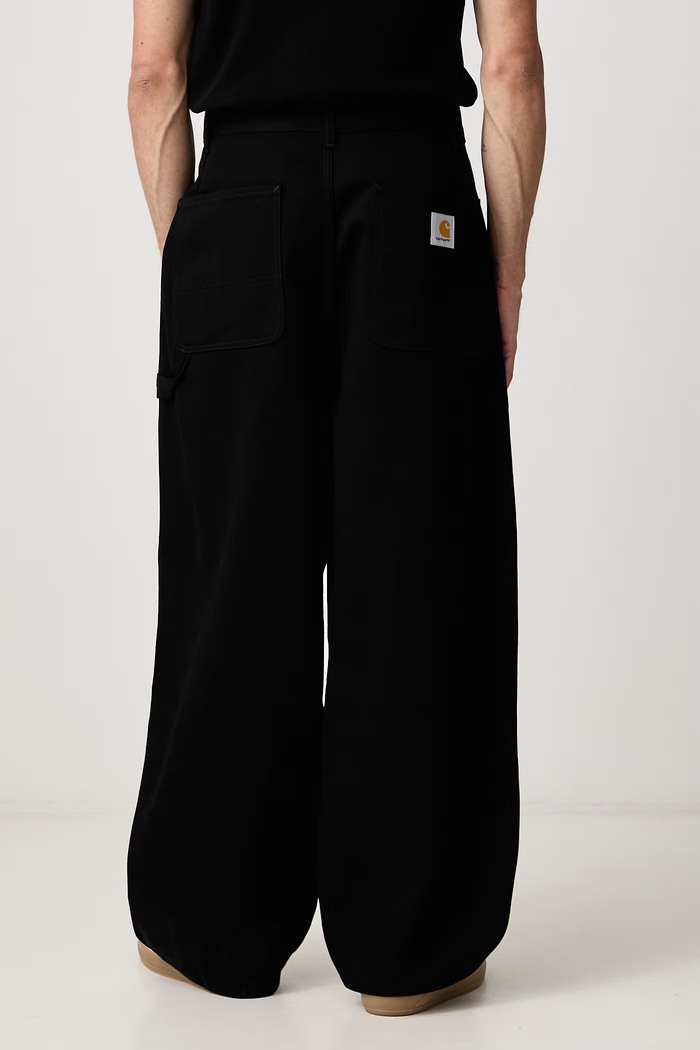 Odzież Carhartt WIP Holden Pant spodnie straight męskie I035670 czarny