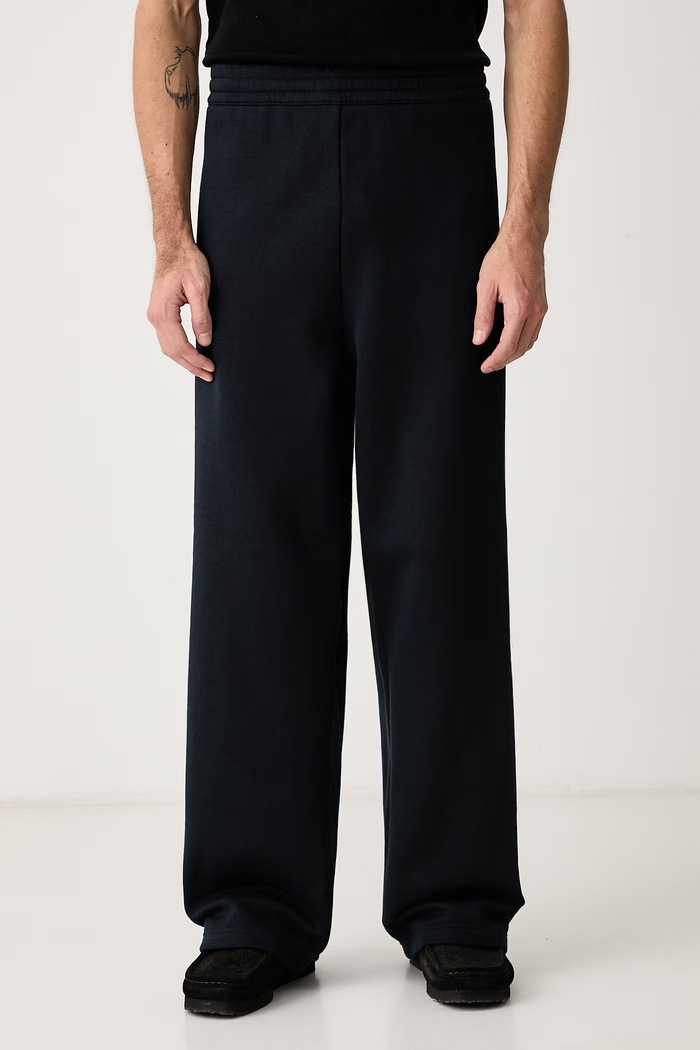 Carhartt WIP Mack Sweat Pant spodnie dresowe z bawełną męskie granatowy I037103