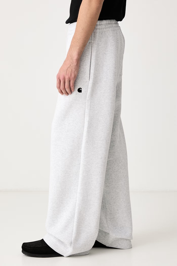 Mack Sweat Pant spodnie dresowe z bawełną męskie Carhartt WIP I037103 szary