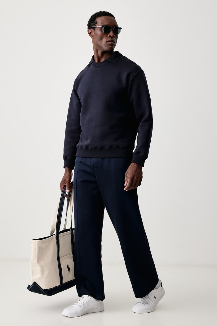 Lacoste Spodnie dresowe męskie XH9477 granatowy AW26