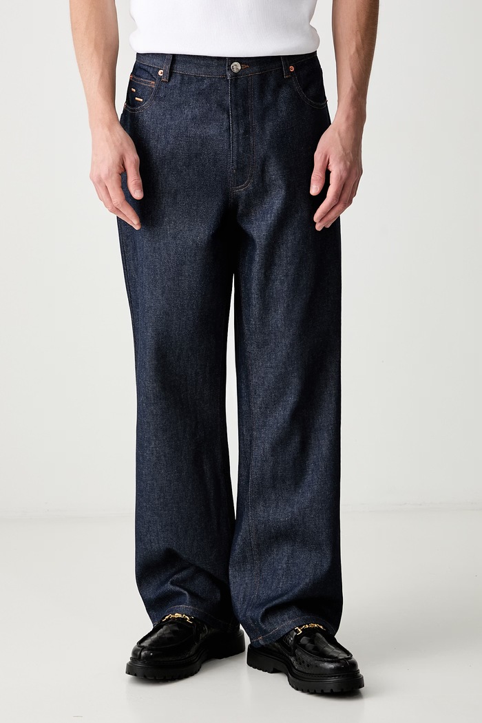 Filling Pieces Relaxed fit da uomo blu navy 422650500368