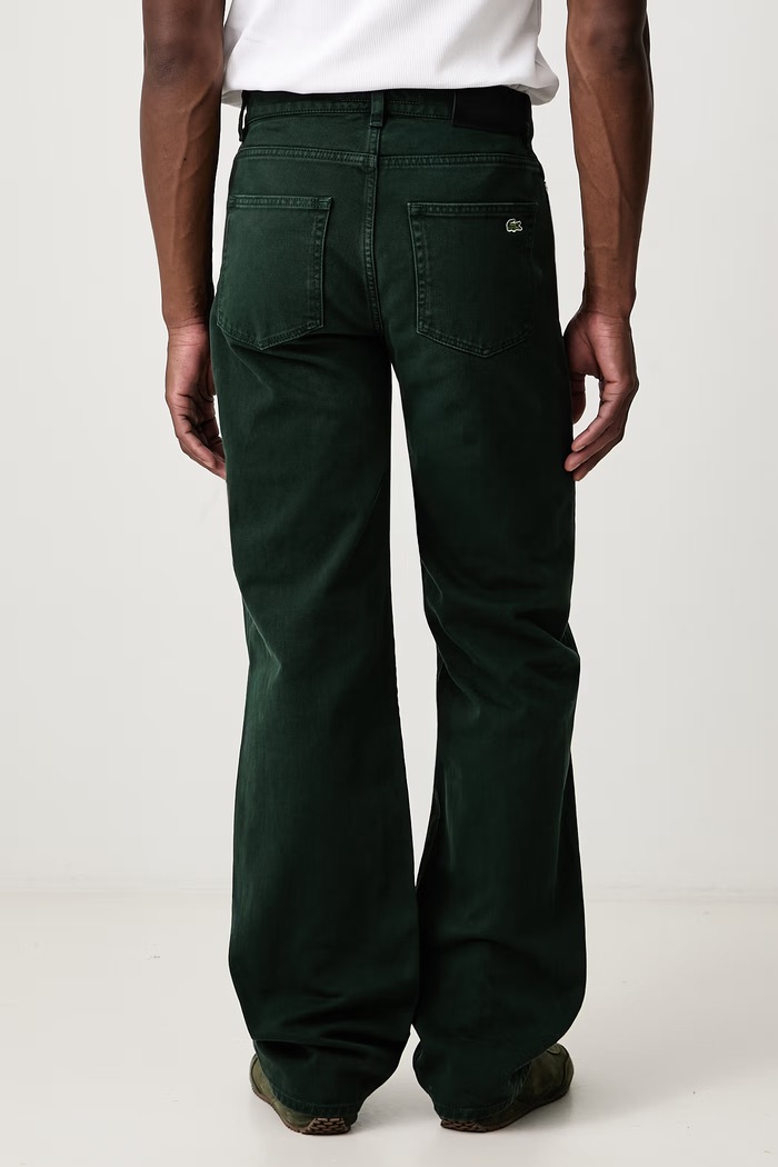 Odzież Lacoste Jeansy regular męskie HH2321.YZP zielony
