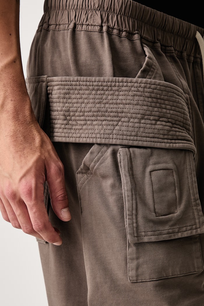 Creatch Cargo hlače cargo s pamukom za muškarce Rick Owens DRKSHDW siva DU02F6376.RIG
