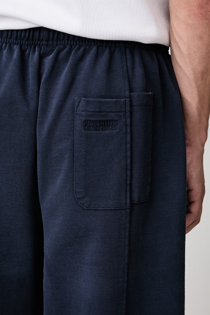 Vetements Spodnie dresowe z bawełną męskie MH27SP183N