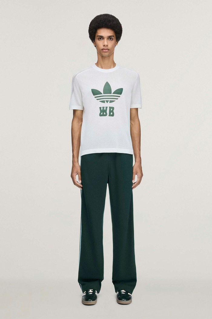 adidas Originals 80s x Wales Bonner sweatpants Men's HY5023 green AW26