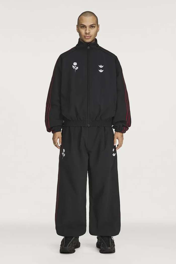 adidas Originals Track Pant x Willy Chavarria спортивные штаны для мужчин KZ3118 чёрный AW26