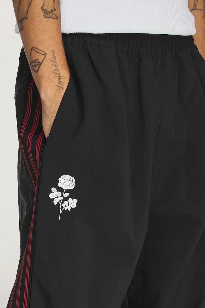 Track Pant x Willy Chavarria спортивные штаны для мужчин adidas Originals KZ3118 чёрный