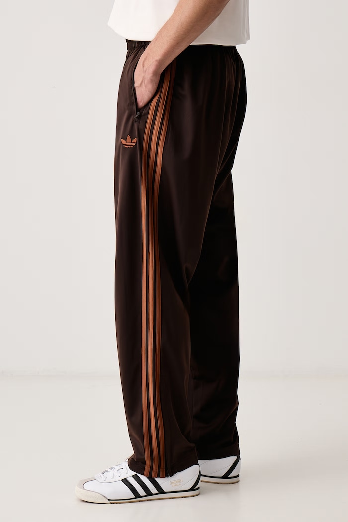 Spodnie dresowe męskie Firebird adidas Originals KS7477 brązowy