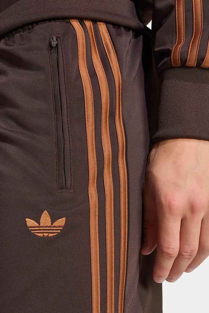 Spodnie dresowe męskie Firebird adidas Originals KS7477 brązowy