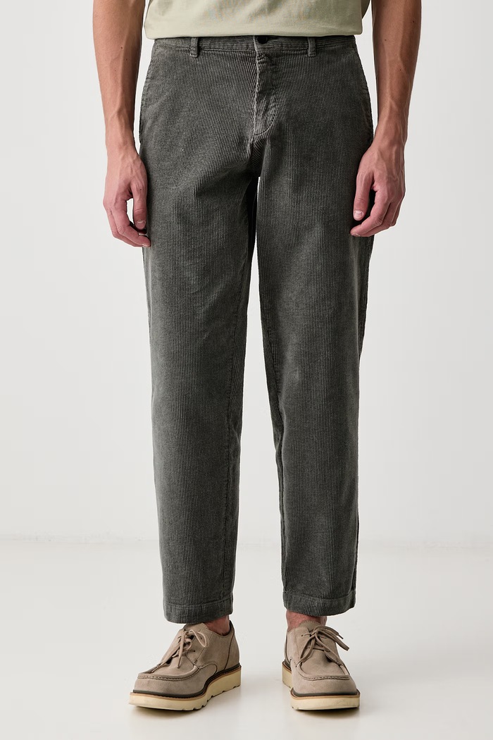 BOSS Orange Штани чоловічі вельветові Chino_Tapered_N1 зелений 50569442