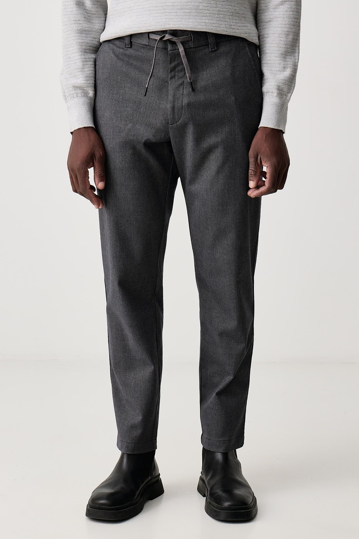 BOSS Orange Nohavice pánske Chino_Tapered_DS_11 sivá 50569309