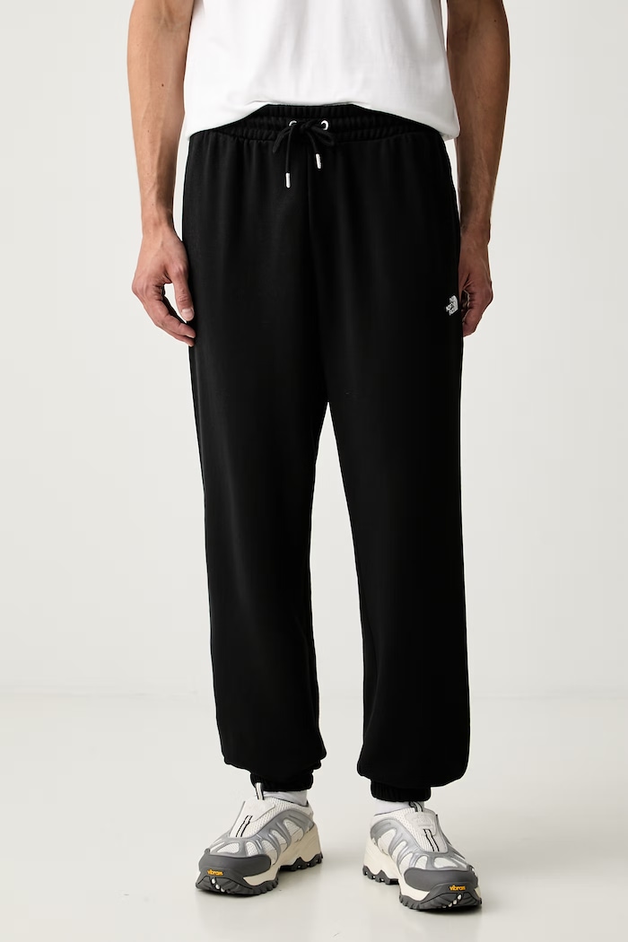 The North Face spodnie dresowe męskie z bawełną Essential czarny NF0A8FDFJK31