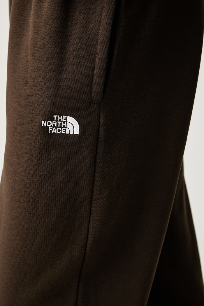 The North Face spodnie dresowe męskie z bawełną Evolution brązowy NF0A8CWYNMF1
