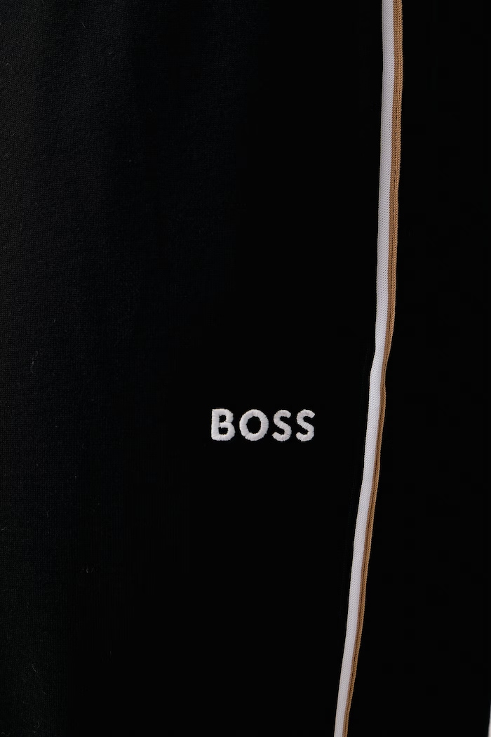 Штани loungwear чоловічі бавовняні Iconic Pants BOSS 50571171 чорний