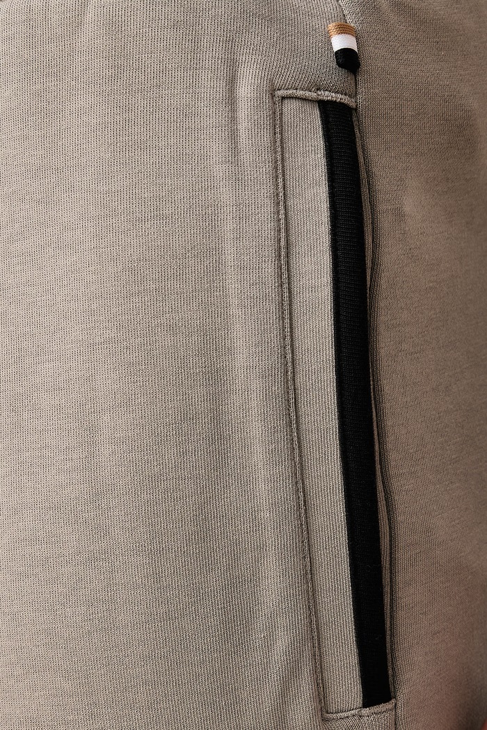Spodnie lounge męskie z bawełną Sense Pants BOSS 50570557 zielony