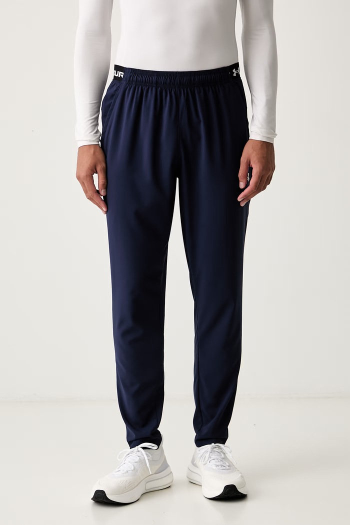 Under Armour spodnie treningowe męskie Vanish granatowy 6010606.410