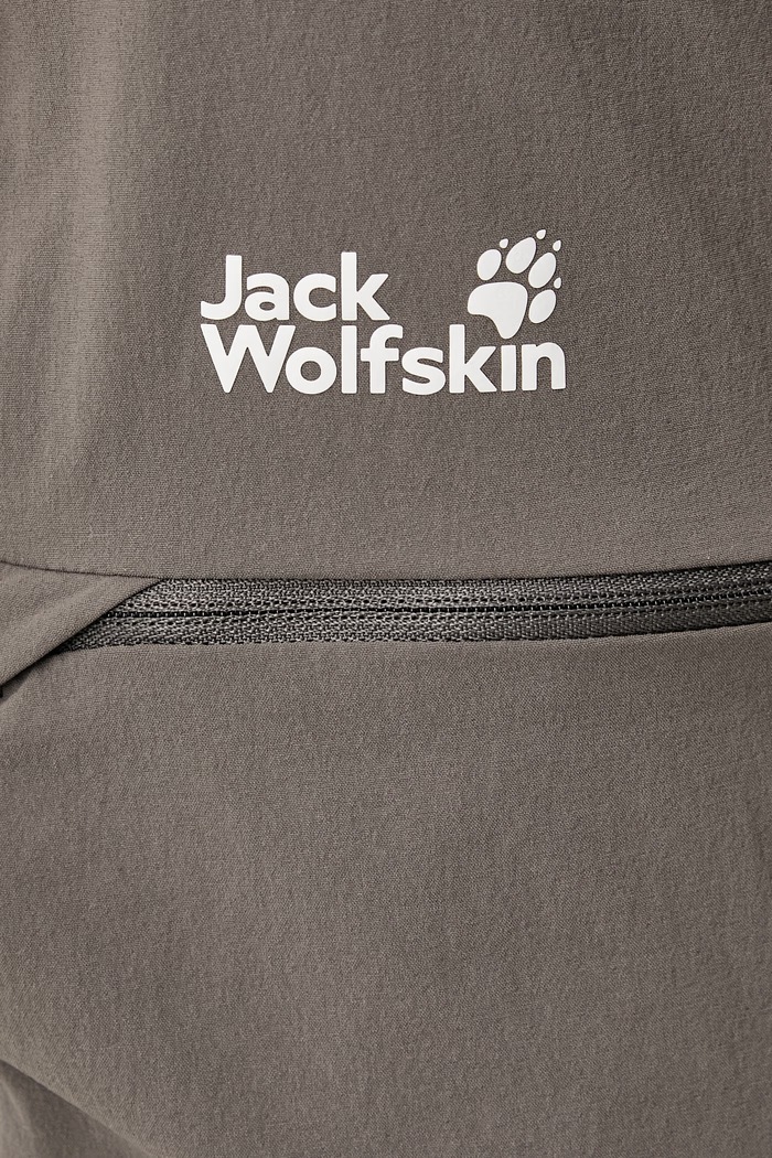 Spodnie trekkingowe męskie HIKEOUT Jack Wolfskin A63928 szary