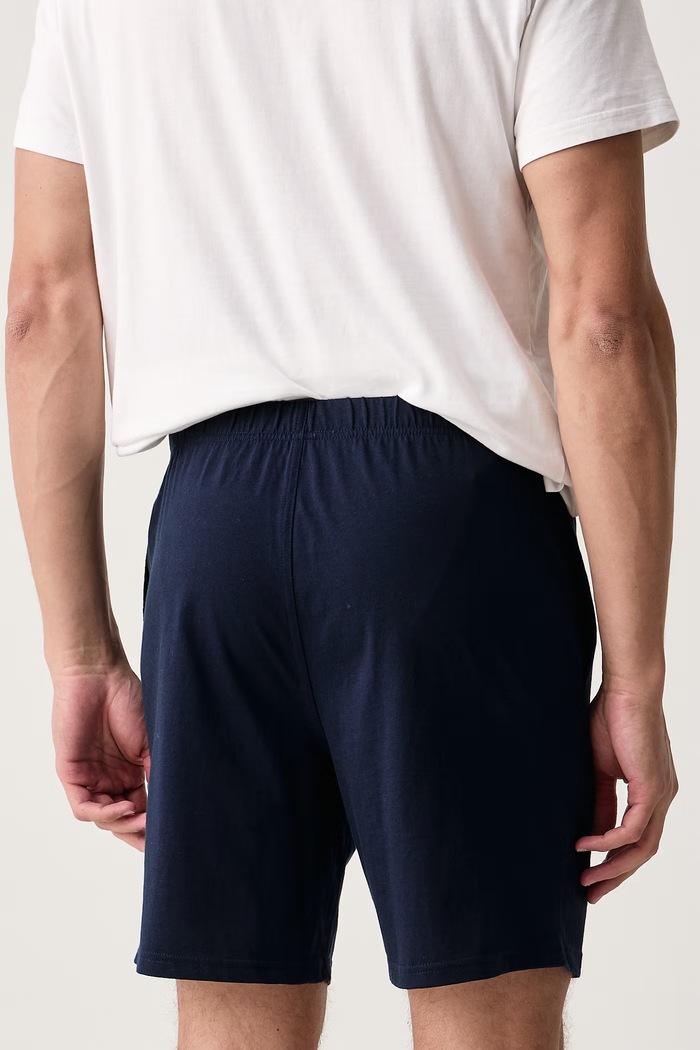 Odzież Polo Ralph Lauren Szorty lounge męskie bawełniane 714P21104 granatowy