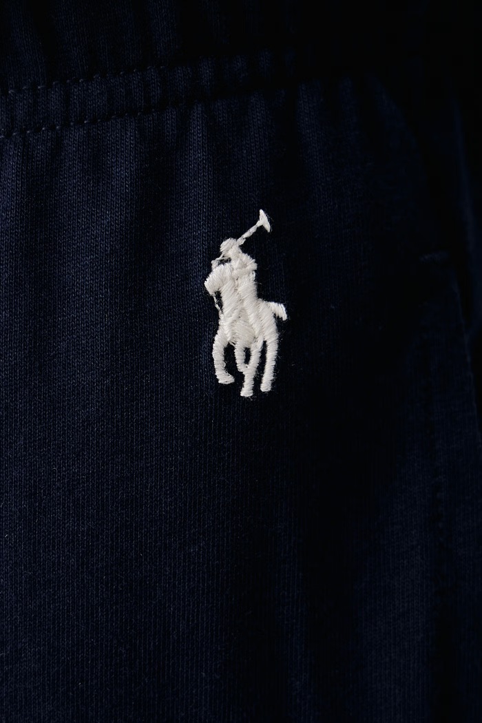 Szorty lounge męskie bawełniane Polo Ralph Lauren 714P21104 granatowy